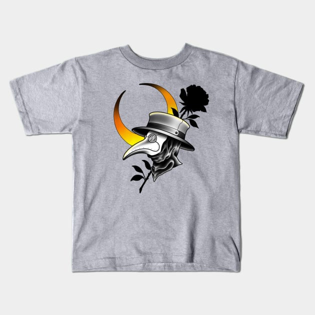 Plague doctor Kids T-Shirt by Smurnov